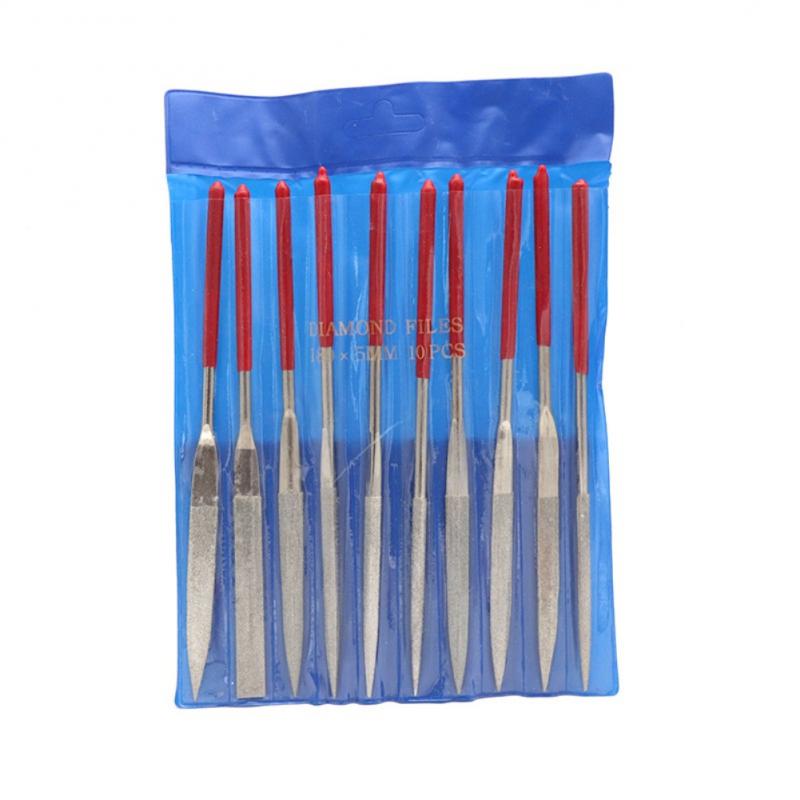 Metal Mini Needle Files Set Handy Tools DIY Crafts Wood Rasp File Needle Jewelry Polishing Carving Hand Tool Set 180/160/140mm