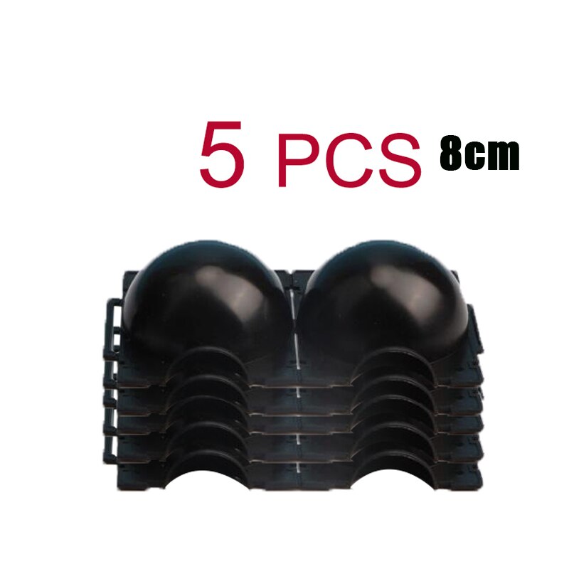 Boîte de culture pour racines de plantes, 5 pièces, boîte de culture pour racines de plantes de jardin: 8cm   5pcs