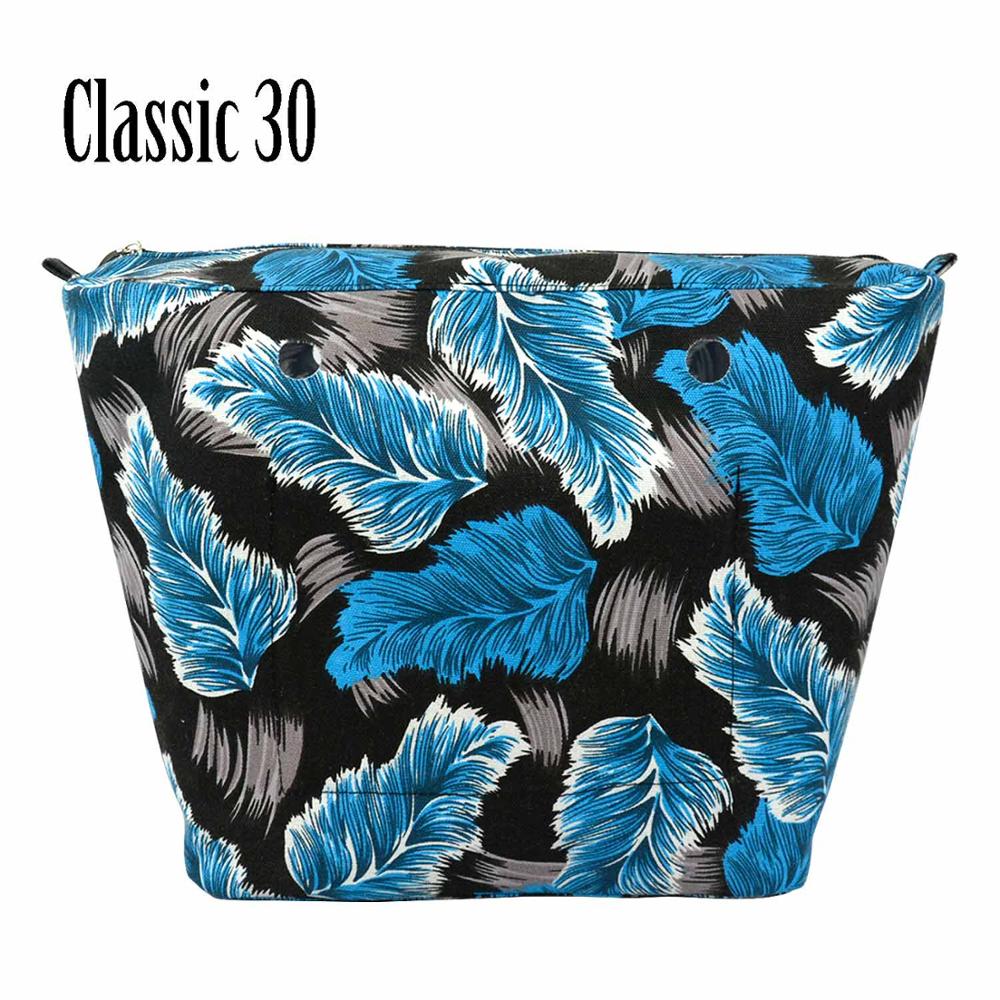 Tanqu Kleurrijke Waterdichte Binnenvoering Insert Ritsvak Voor Klassieke Obag Canvas Binnenzak Voor O Bag: Classic 30
