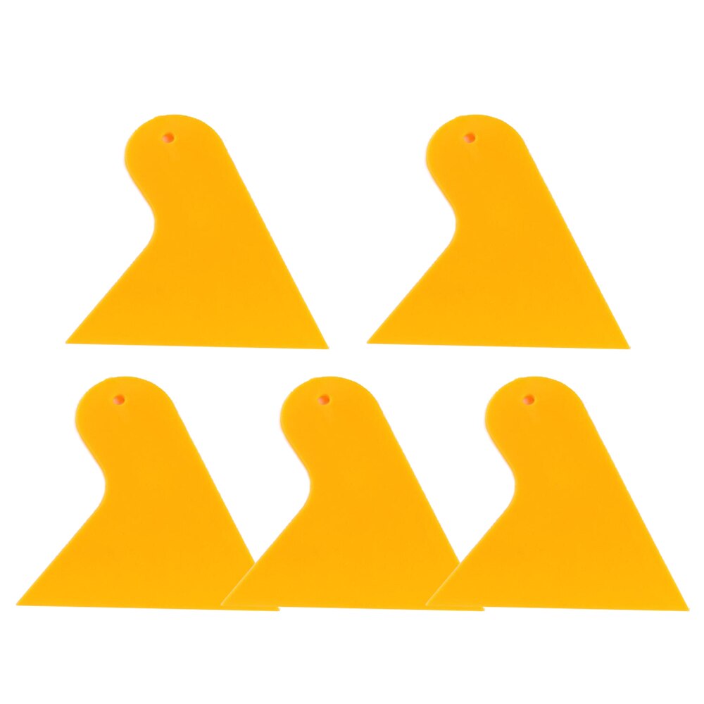 5pcs Vinyl Film Wrapping Scraper Tool Bubble Car Window Wrapping Film Phone Screen Scraper Removal Installation Accessories: L