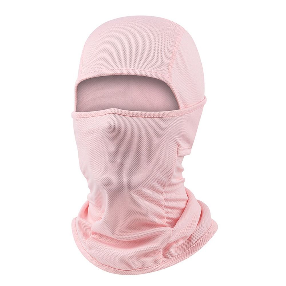 Caps Cycling Balaclava Full Face Ski Cover Bicycle Hat Windproof Breathable Anti-UV Motocross Motorcycle Helmet Liner Hats: Blue