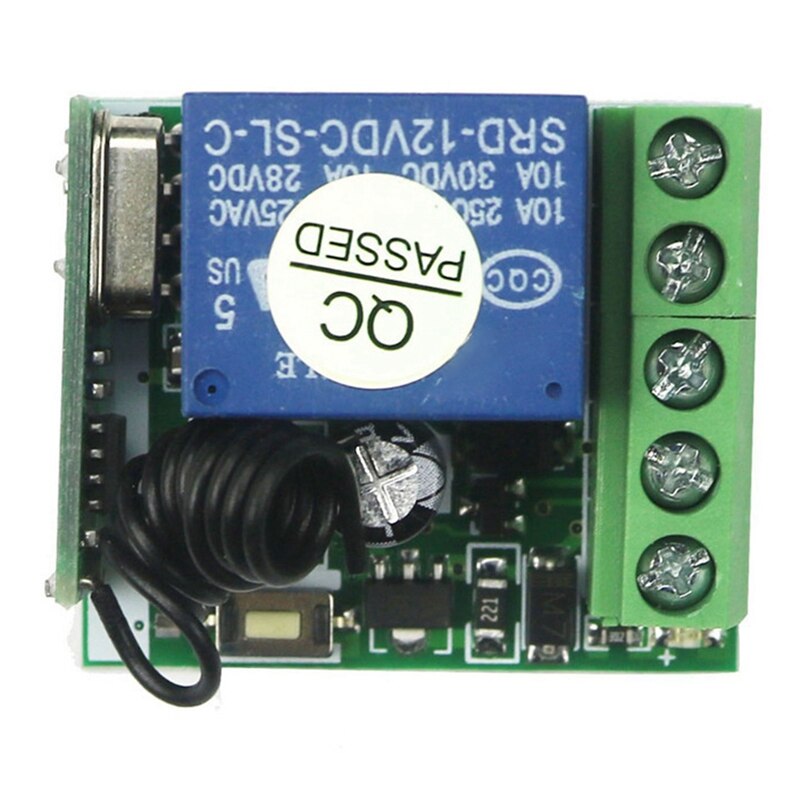 Access Control System Transmitter Remote Control, with Wireless Remote Control Switch, Relay Receiver Module