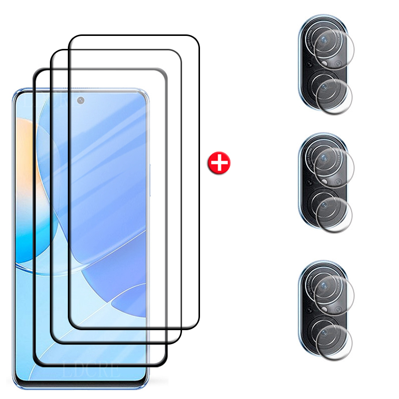 Pełna osłona szklana robić Huawei Nova 9 SE Szkło robić Huawei Nova 9 SE Szkło hartowane robić Huawei Nova 9 SE Szkło obiektywu: Kości słoniowej