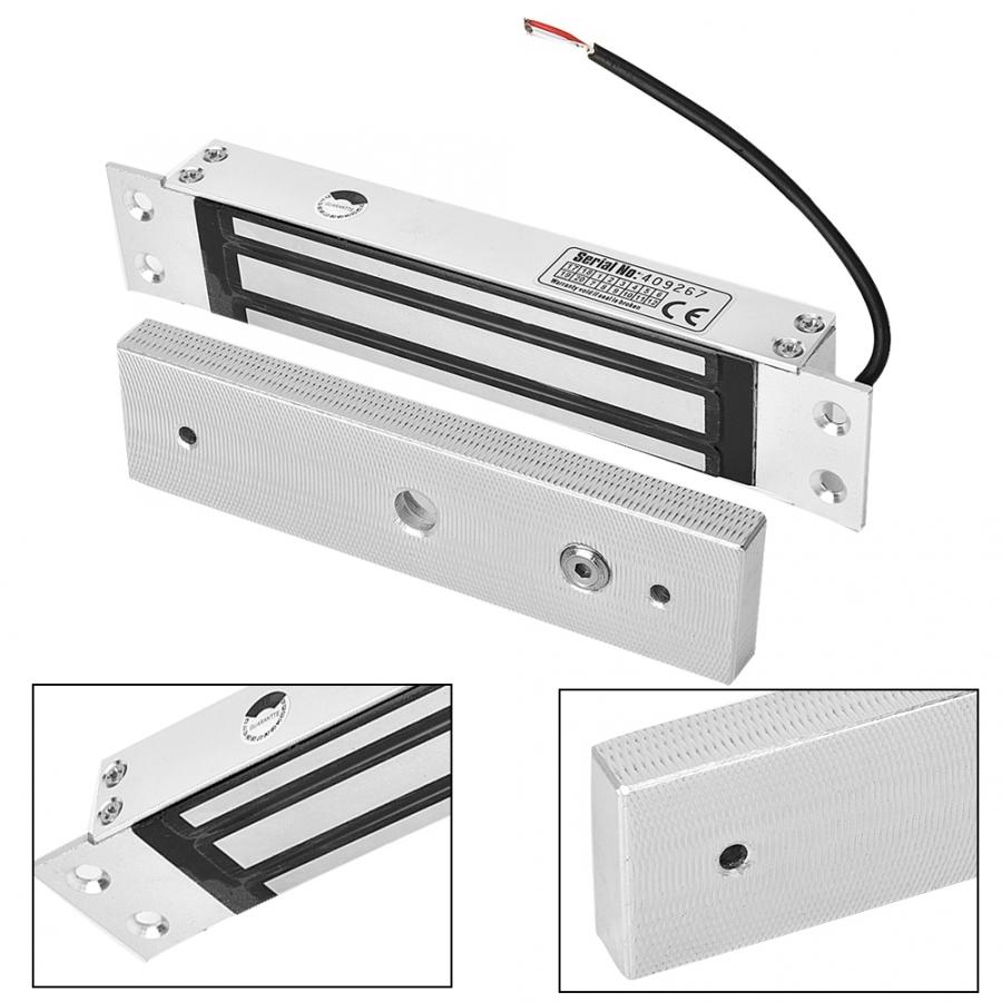 Magnetic Lock DC 12V 180kg Holding Force Embedded Electric Magnetic Lock Electromagnetic Lock Access Control cerradura