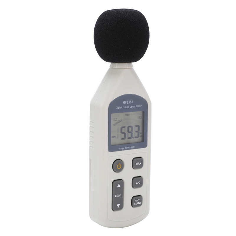 Decibel Recorder Handheld Decibel Monitor Sound Level Meter Sound Level Tester Lcd-scherm Usb Voor Fabrieken Voor Winkelcentra