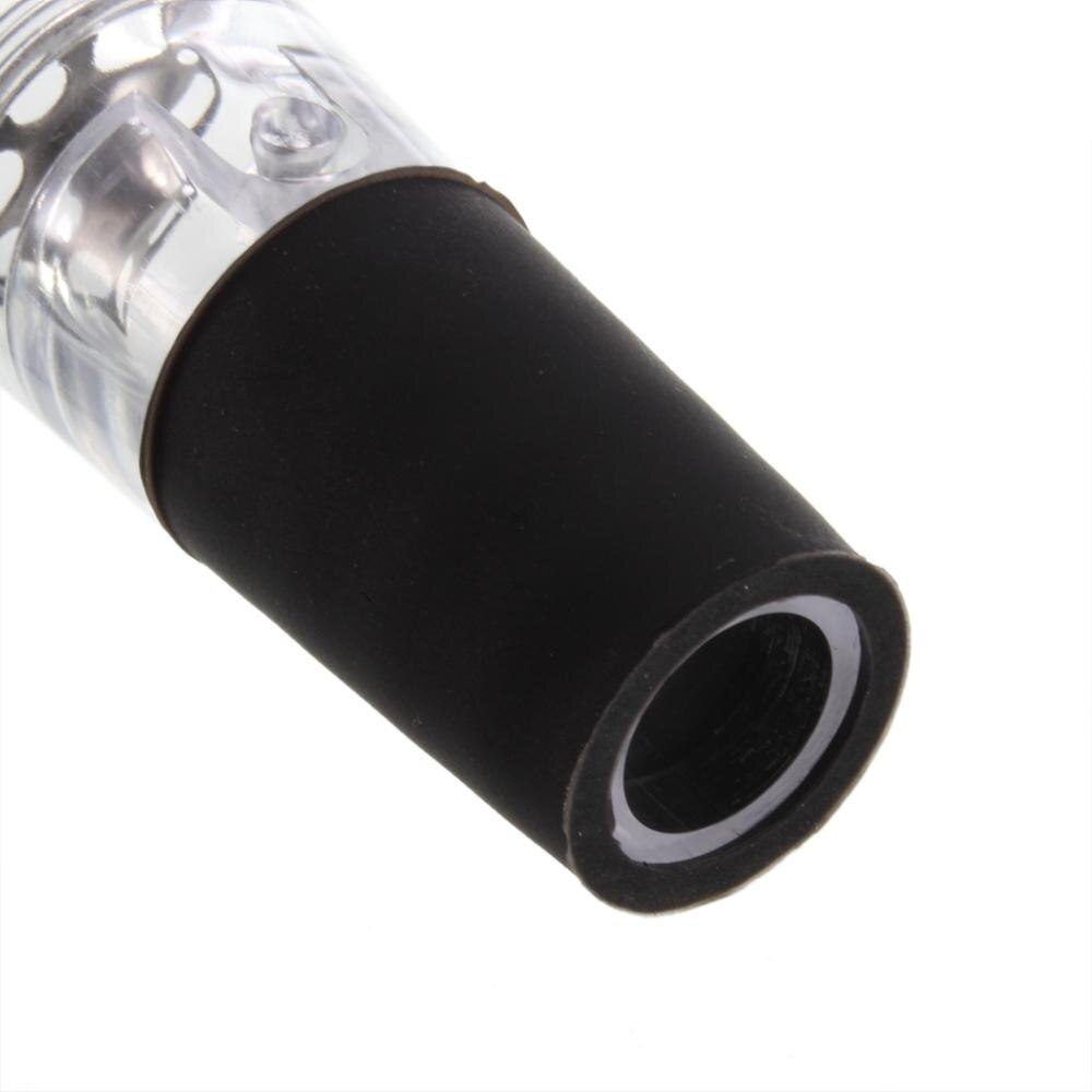 Przenośny akrylowy napowietrzacz robić czerwonego wina nalewak z aeratorem karafka 360 stopni obrotowy nalewak robić wina dla akcesoria barowe zestaw barmańnarty