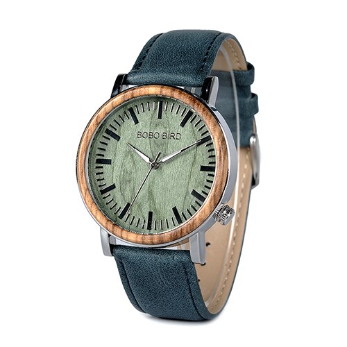 BOBO BIRD – montre à Quartz en bois pour homme, spécial, boîte en bois: WP01-3