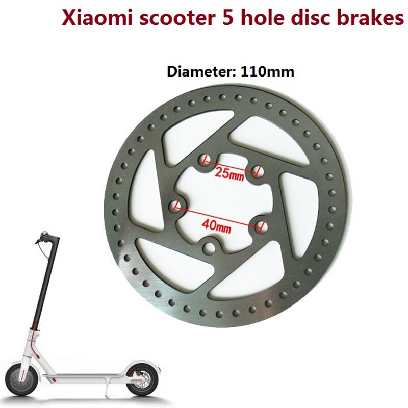 Remschijf 120 mm voor 10 inch 8 inch elektrische scooter MTB