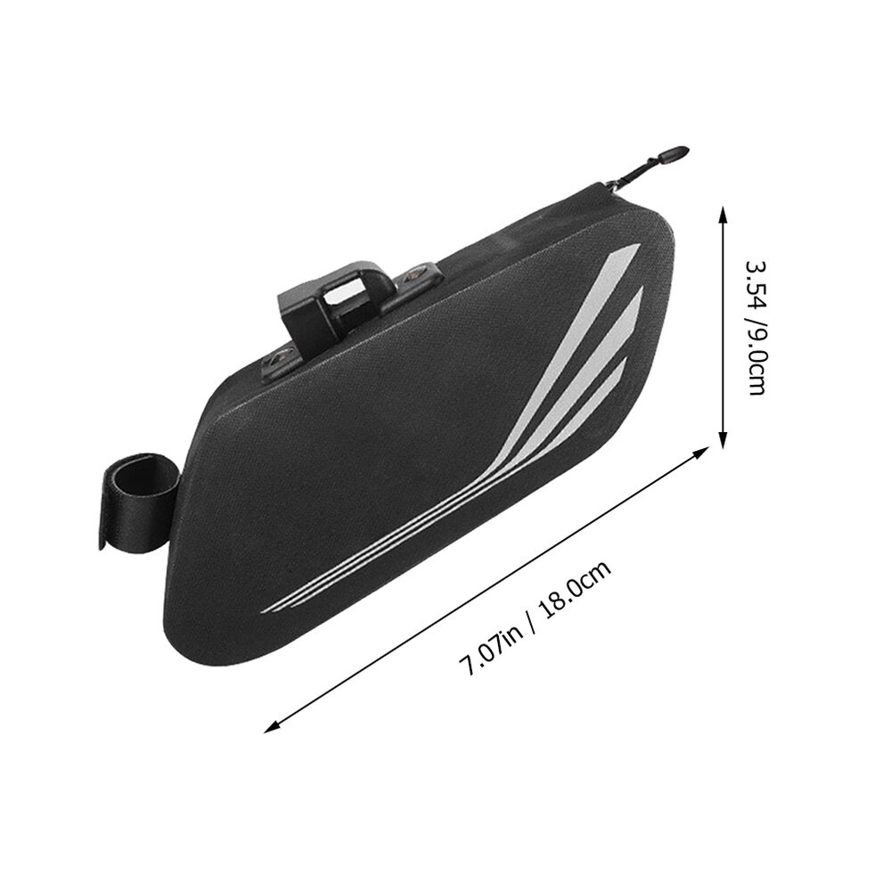 1Pc Bike Achterbank Tas Duurzaam Stijlvolle Cool Bike Container Fiets Accessoires Opslag Pouch Skischoen Fietsen Opslag B
