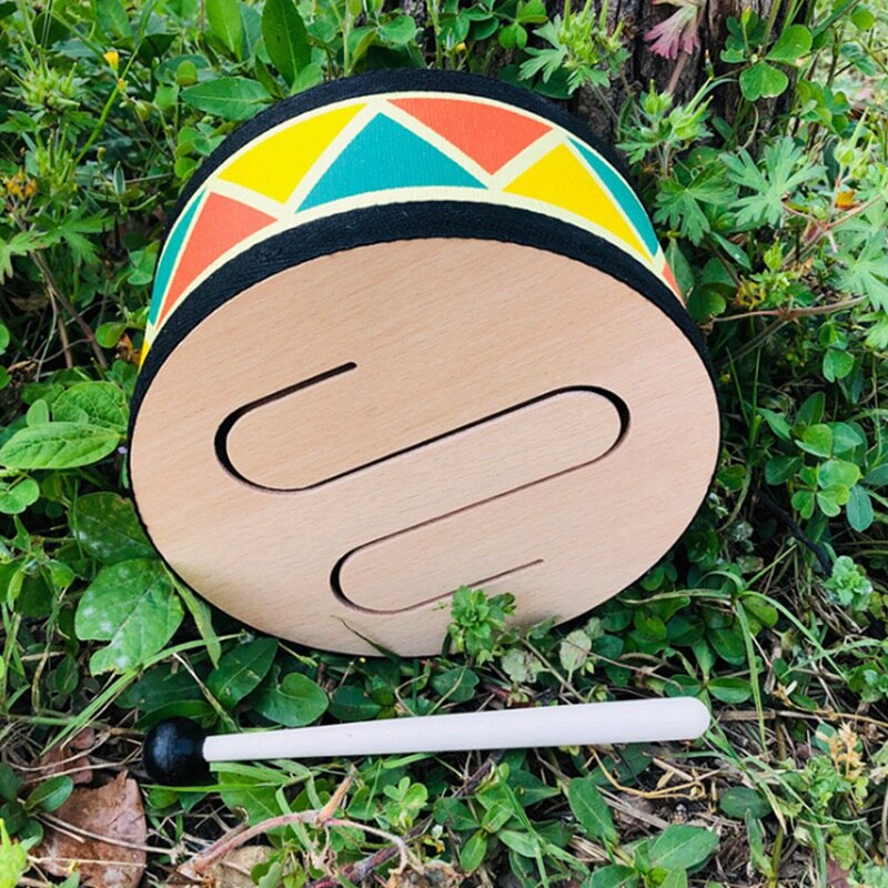 Bongos En Bois Pour Débutants - 15,2 Cm Et 12,7 Cm, Instrument Percussion Enfants Et Adultes - 12