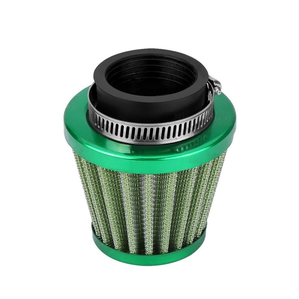 8 Mm Universal Motorrijwiel Atv Dirt Bike Air Filter Cleaner Vervanging: green