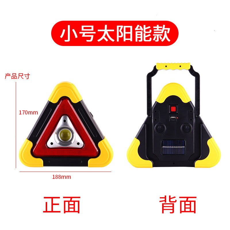 Triangle Warning Sign Triangle Car LED Work light ... – Grandado