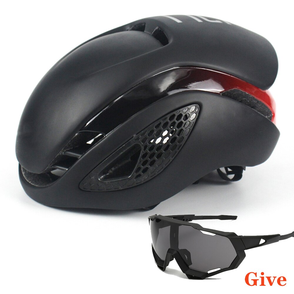 Brand Unisex Aero Bicycle Helmet Air Integrally Road Bike Helment Mens Time-Trial Women Mountain Bike Safety Caps Riding Hats: 8