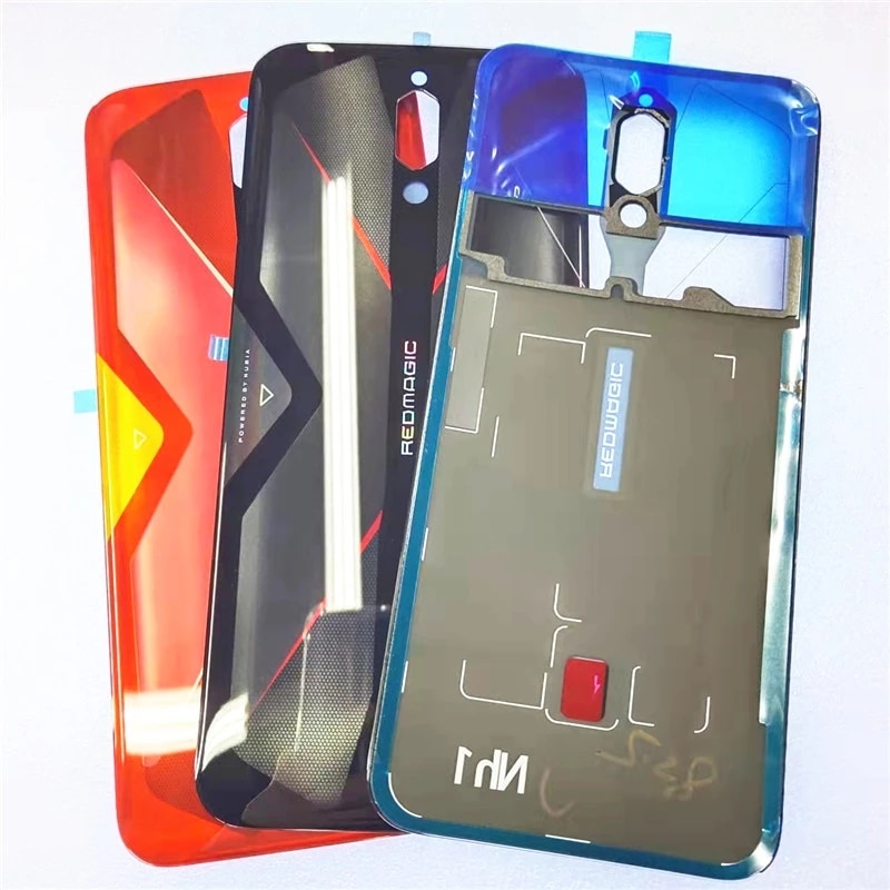 Original Glas Zurück Batterie Abdeckung Für ZTE Nubia verrotten Magie 5G NX659J Gehäbenutzen Tür Hinten fallen Mit Klebstoff