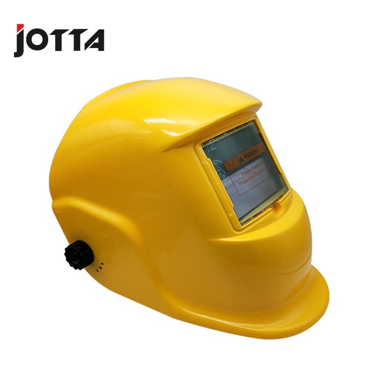 Masque de soudage électrique MIG MMA auto-assombrissant rouge/jaune/noir/casque/capuchon de soudeur/lentille de soudage pour Machine à souder