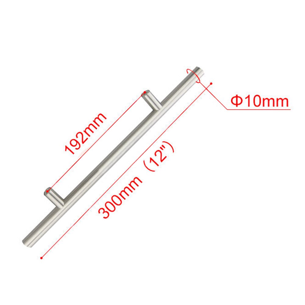 Meubels Handgrepen 64Mm-288Mm Roestvrij Staal T Bar Handgrepen Voor Meubels Kast Knoppen En Handgrepen Pull Voor kastdeur: B6691-5A