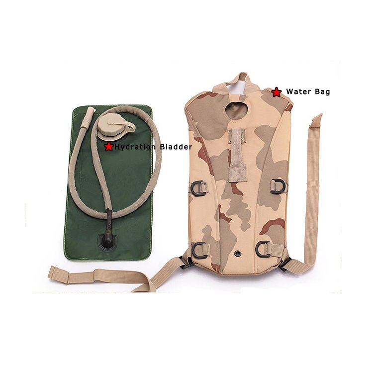 2.5L Hydration System Water Bag Pouch Backpack Bladder Hiking Climbing Camping