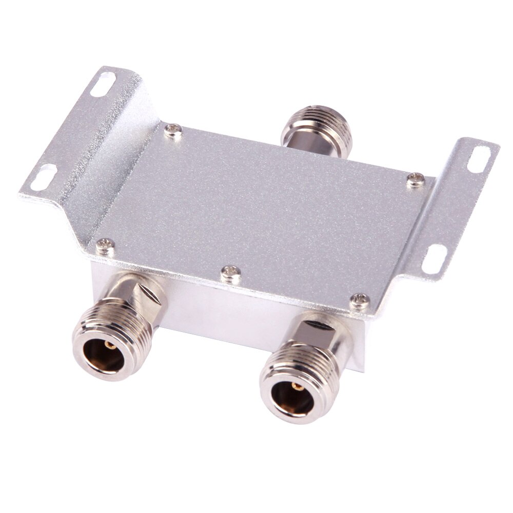 2 Way N 1 In/Aan 2 Power Divider Splitter 380 ~ 2500 MHz voor GSM CDMA 3G signaal Booster, sluit Indoor Antenne buitenantenne