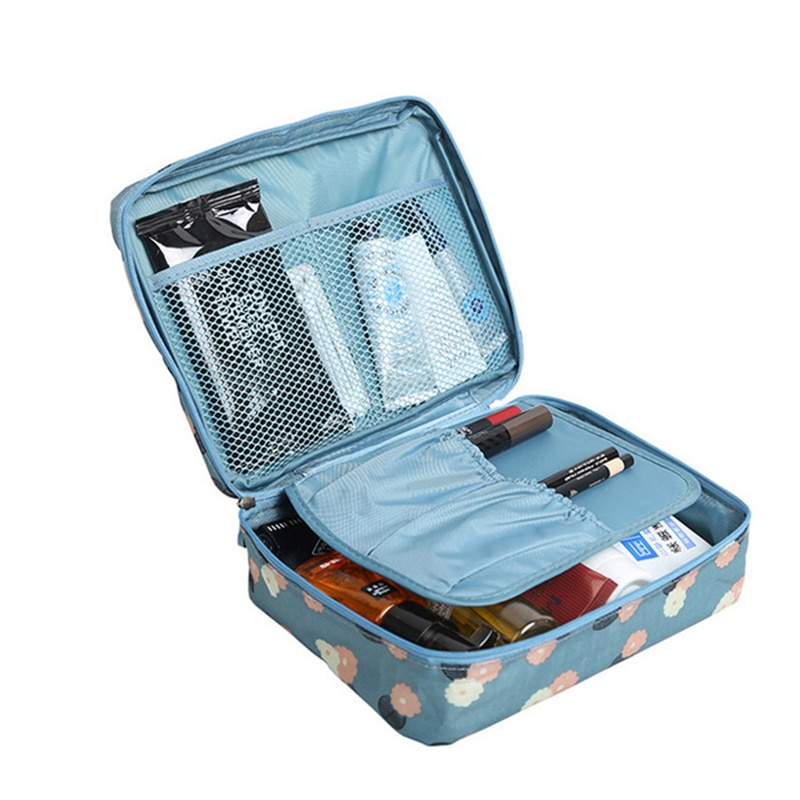 Cosmetische Tas Mode multifunctionele Oxford Reizen Opslag Make-Up Tas Mannen Vrouwen Draagbare Waterdichte Waszak 30