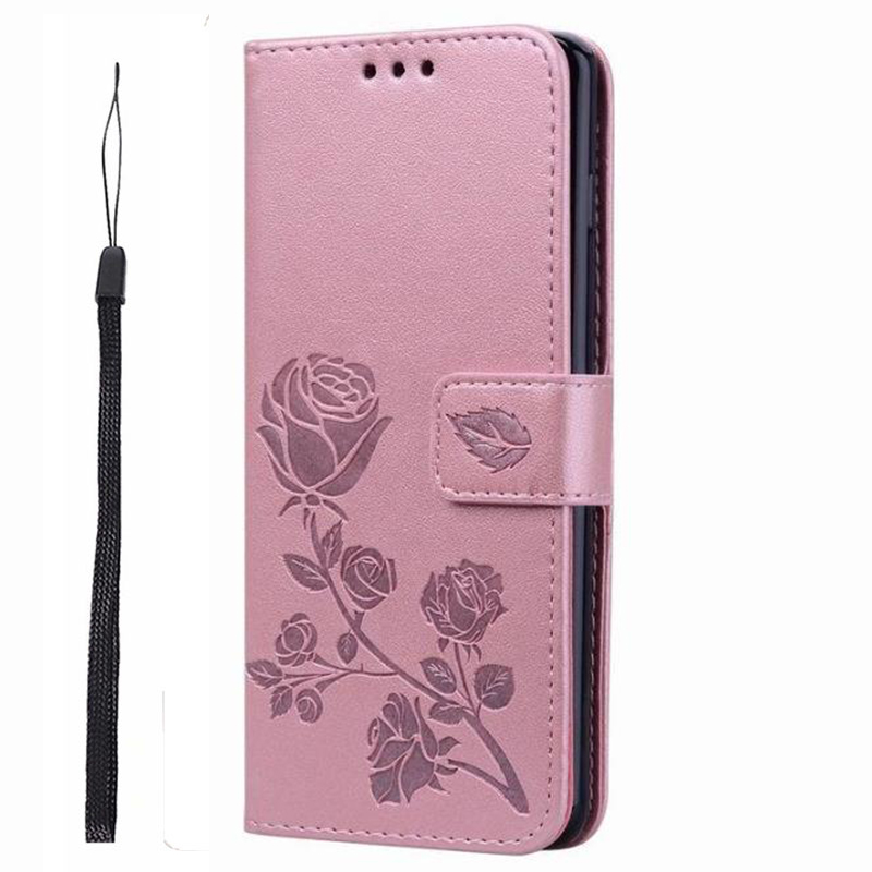 Voor A1 Alpha 21 6.52 &quot Wallet Case Flip Lederen Telefoon Beschermhoes Pu Siliconen Shell: 038 Pink