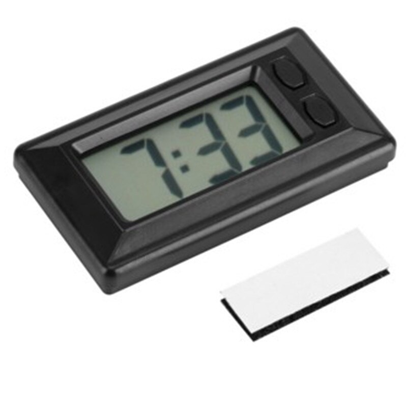 Ultra-Dunne Elektronische Klok Auto Thermometer Klok En Kalender Elektronische Eenvoudige Klok Kalender