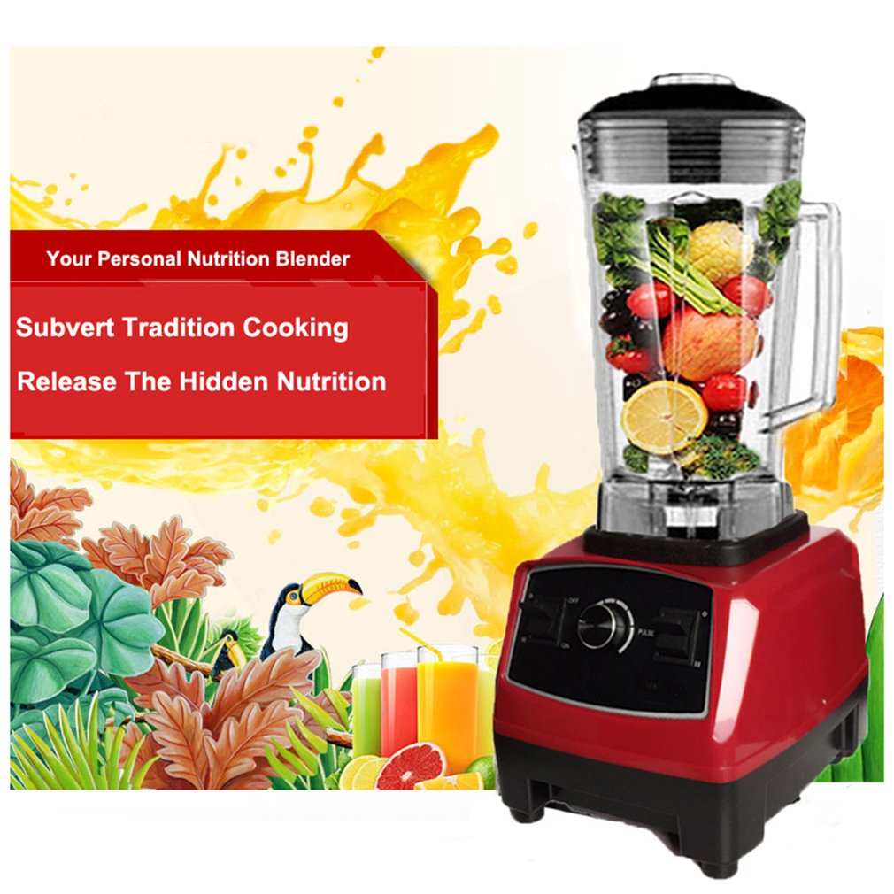 2200W 2L Home Smoothies Power Blender Food Mixer Juicer Food Fruit Processor Smoothie Maker Cooking Machine