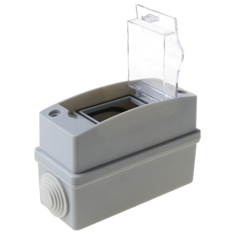 Skrzynka rozdzielcza oświetlenia domowego wodoodporna IP65 z przezroczysta osłona skrzynka na kable przyłączeniowe akcesoria