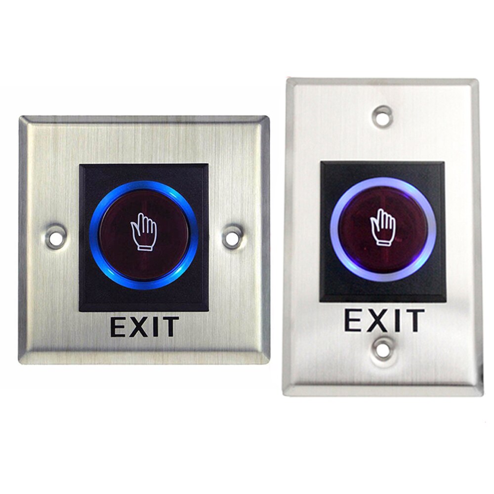 Led-indikator no touch utgångsbrytare induktiv utgångsknapp sensor åtkomstkontroll  dc12v