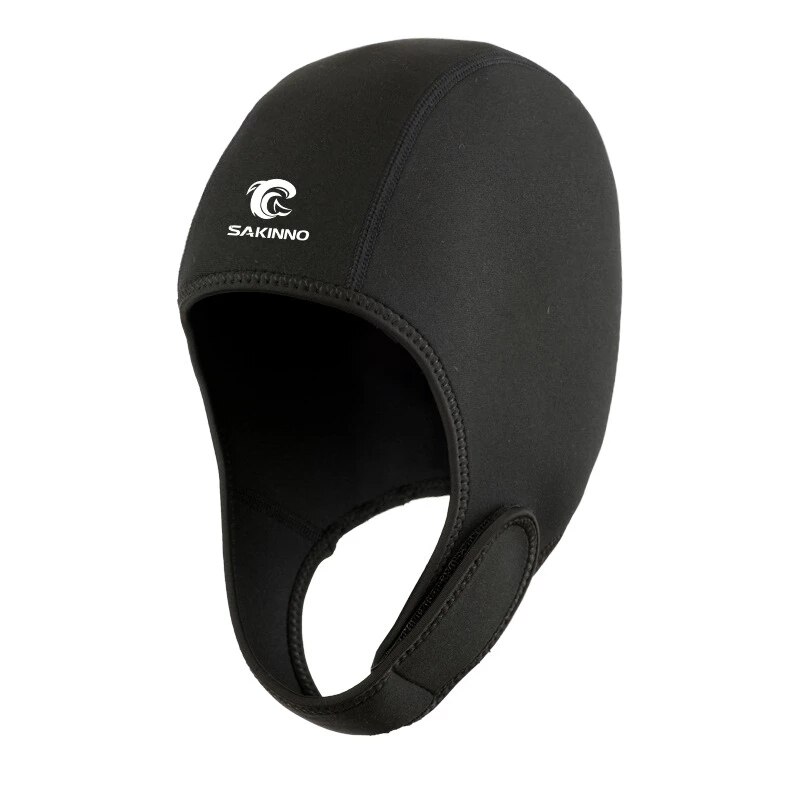 Perfeclan Capuche de plongée Capuche de Combinaison en néoprène 2 mm, protègeoreilles Bonnet de Natation Extensible Capuche de Surf Thermique, pour, Bleu