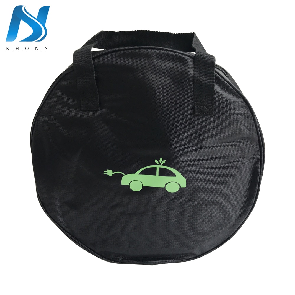 Khons EVSE EV Carry Bag For Electric Vehicle Charger Charging Cables Plugs Sockets Charging Equipment Container