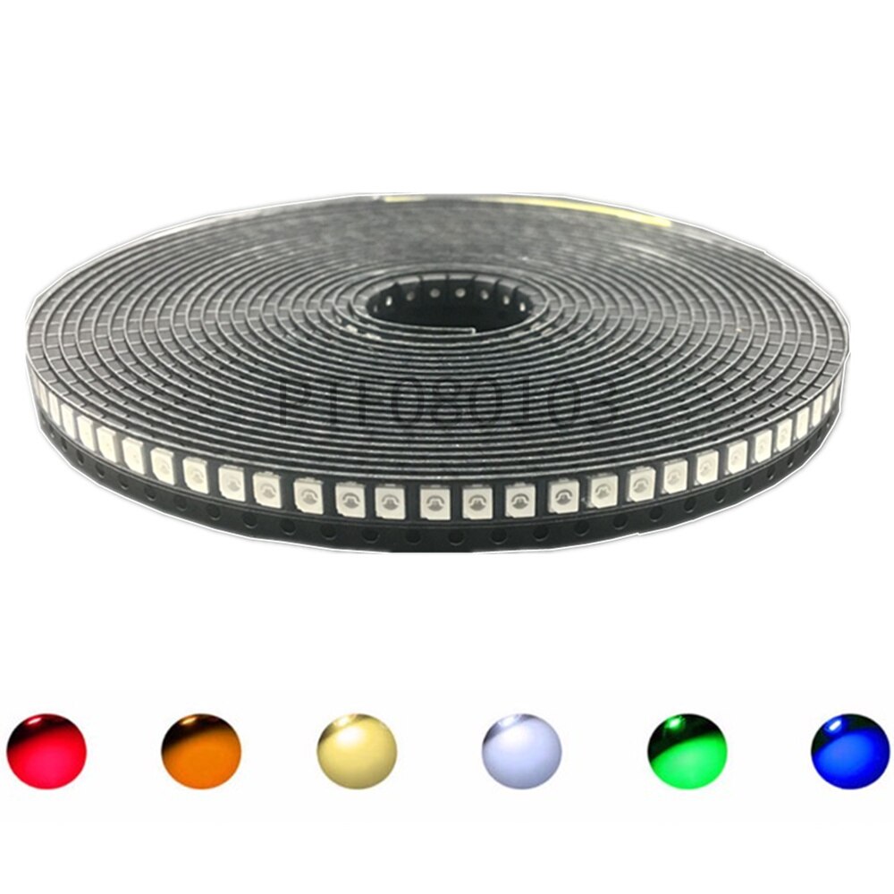 3528 LED Red Blue Yellow Warm White Green Purple 1210 Light Emitting Diode 3528 1210 SMD Super Bright bead