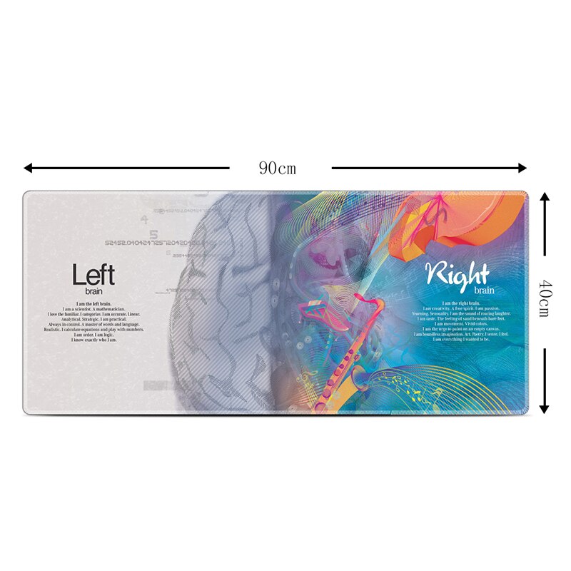 Spel Muismat Voor Kantoor En Thuis Met Anti-Slip Rubberen Basis Waterdicht Toetsenbord Pad Muismat