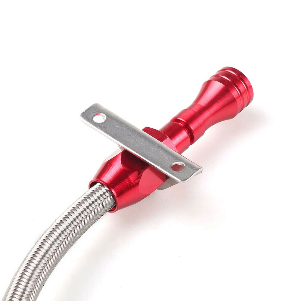 For GM Chevy Flexible Stainless Transmission Dipstick TH350 TH400 Turbo SBC BBC