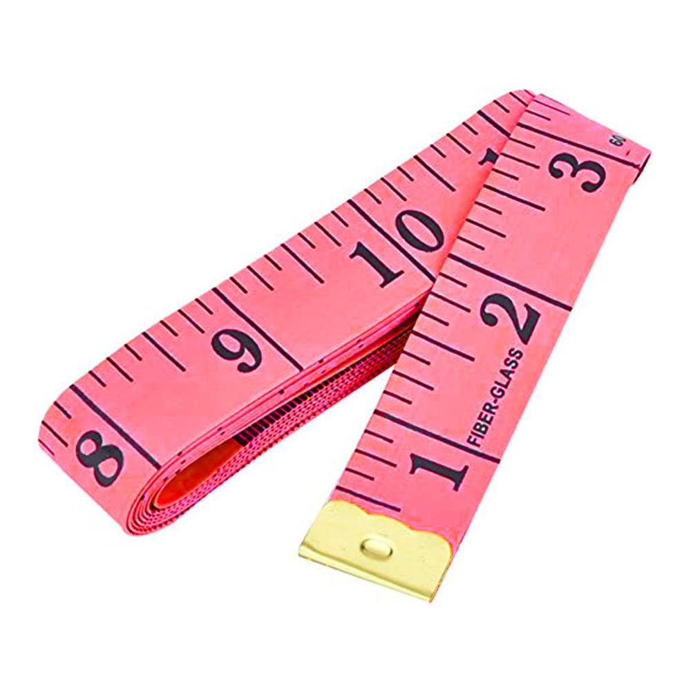 Measuring Tape 1.5M Environmental Pink Sewing Tape Measure Ruler For Sewing Human Body Waist Bust Size Measure Tools