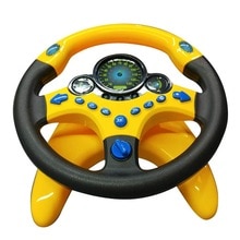 Pretend Play Elektrische Steering Driving Wheel Sound Light Onderwijs Kinderen Speelgoed Perfecte Of Uw Kleine Racer