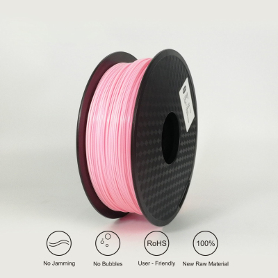 3D Printing Filament TPU Flexible Filament TPU Flex Plastic for 3D Printer 1.75mm 0.8KG 3D Printing Materials Pink: Default Title