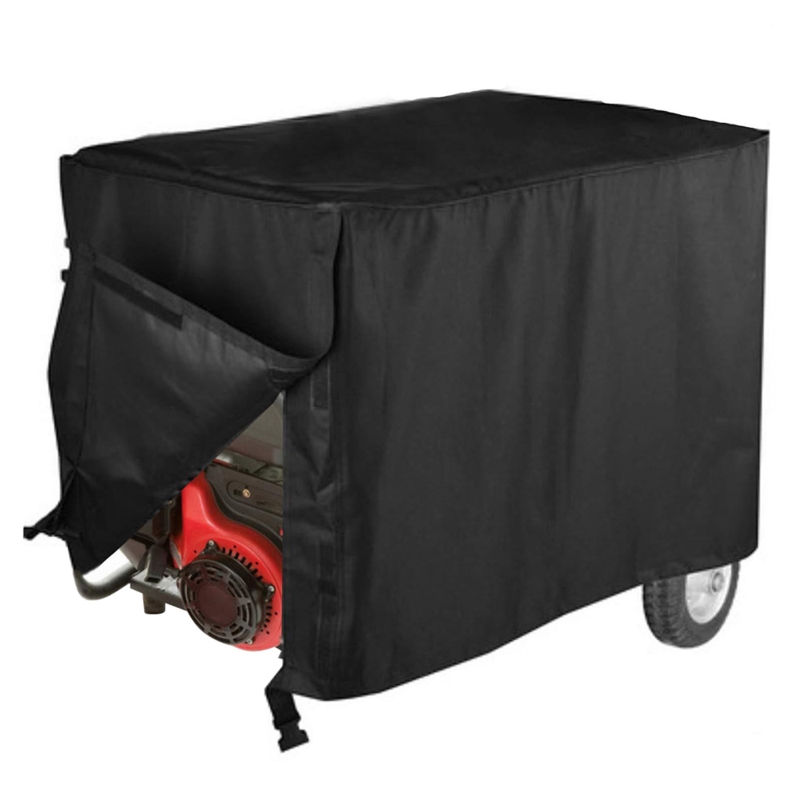 Generator Cover Oxford Cloth Waterprooft Anti-UV Dustproof Protective Shield for Outdoor Garden Patio Windproof Covers