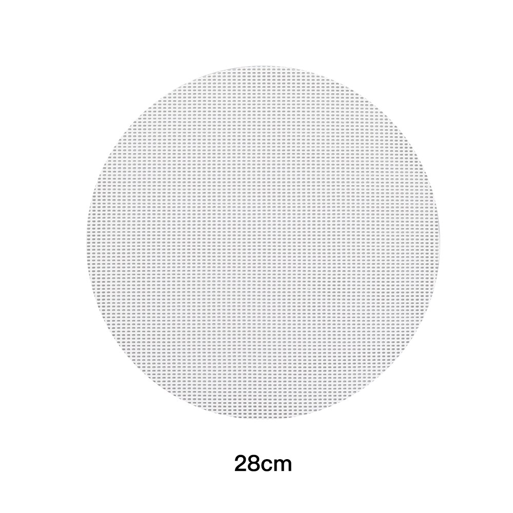 Non-Stick Nano White Silicone Steamer Dim Sum Paper Restaurant Kitchen Under Steamers Mat Kitchen Cooking Tools Accessories: 28cm