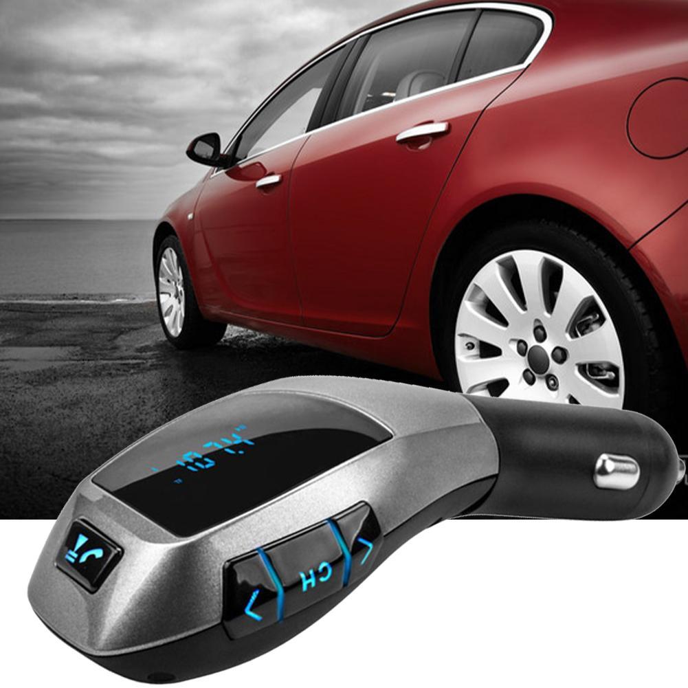 FM Transmitter Mp3 Player USB Handsfree Wireless Bluetooth Music For Smartphone Audio Adapter Kit Modulator Car VS G7 Radio P2H8