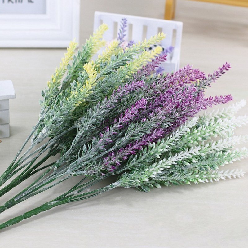 Romantic Provence decoration lavender flower silk artificial flowers grain decorative Simulation of aquatic plants
