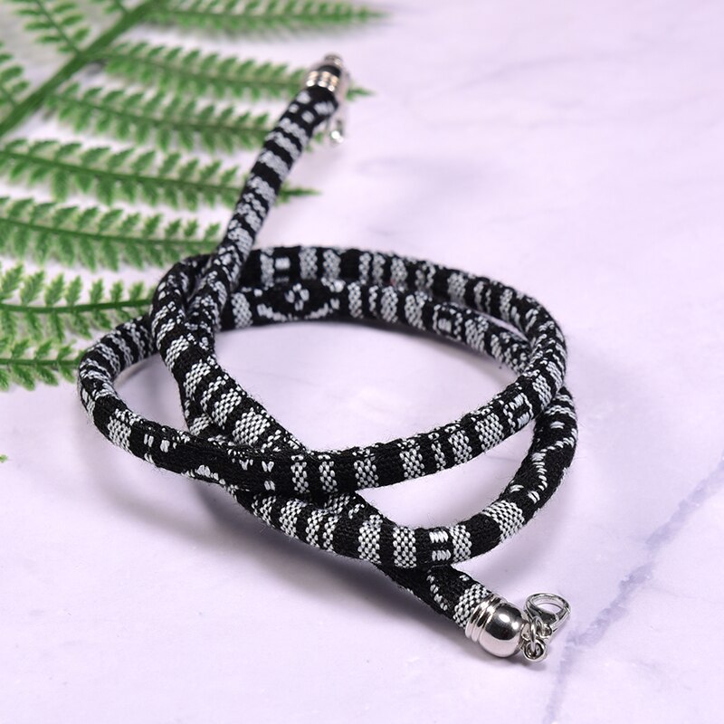 Ethnische Schnur Kette auf den Hals für Frauen Bohemian Hang Masken String Lanyard Sonnenbrillen Männer der Cuelga Mascarillas 65cm: 8
