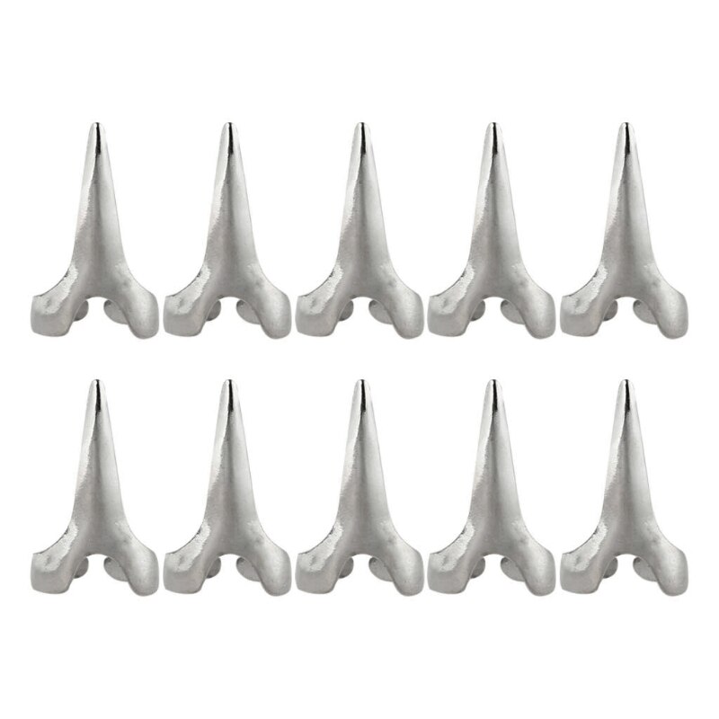 10pcs Hair Selecting Tools Metal Parting Ring Hair Sectioning Comb for Hair Braiding Weaving Curling Styling Extension Au07 21