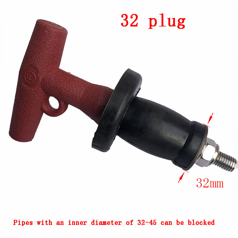Drain hole plug drain pipe plug plug drain outlet rubber pool pipe plugging head pipe cap marine: Hole ID 32-38mm use