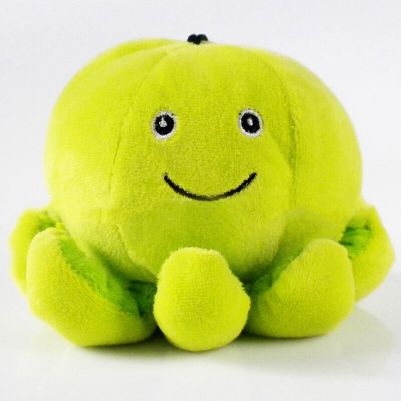 Pieuvre couleur pieuvre Paul peluche animal de compagnie jouet sonore drôle chat jouet sonore en peluche chat de compagnie réaliste jouet sonore: 04