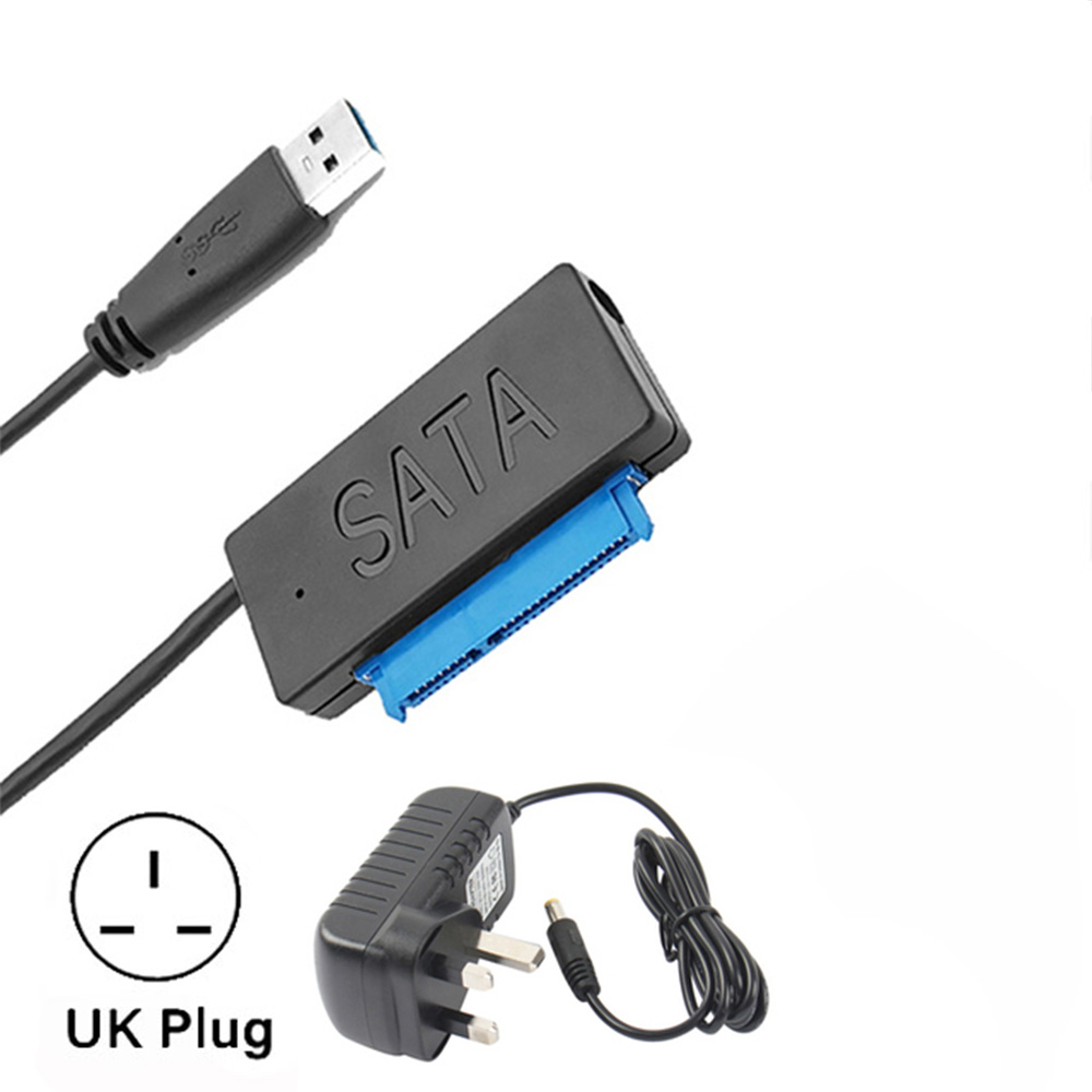 SATA til USB 3.0 Adapter - Kabel op til 6 Gbps til 2.5"/3.5" Ekstern SSD HDD SATA3: Andet
