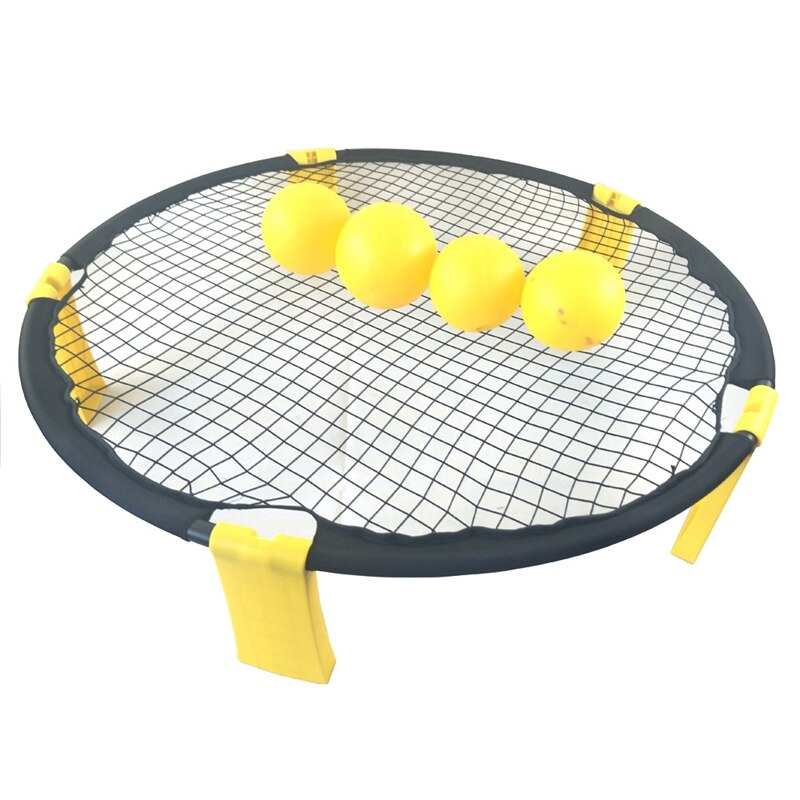 PVC Volleyball Team Game Set Spike Ball Outdoor Sports Games for Family Game for the Backyard Beach Park Mini Volleyball