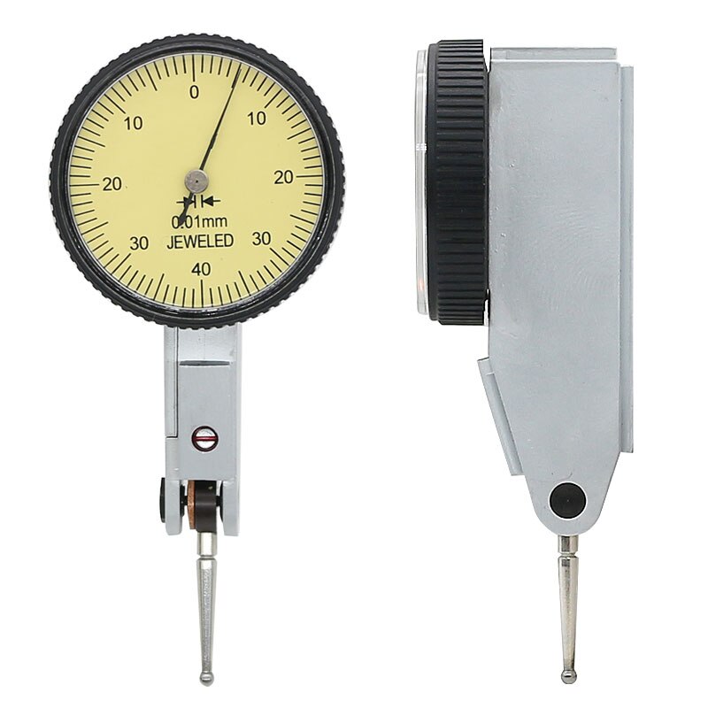 Leverage Dial Indicator for Shaft Runout Measurement Shockproof Analog Test Indicator Gauge for Hole Runout Measuring Tools