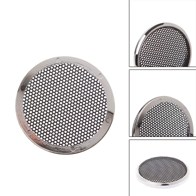 2 Stuks 1/2/3/4/5/6.5 Inch Speaker Staal Mesh Ronde Grill Beschermende cover Cirkel