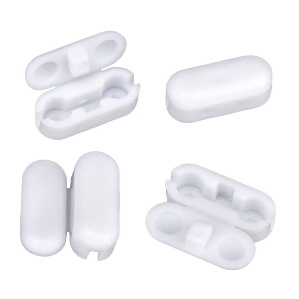 10 stks Plastic Rolgordijnen Trekkoord Connector Gordijn Keten Connector Voor Verticale Jaloezieën Schrijnwerkers Reserve Tool Vervanging