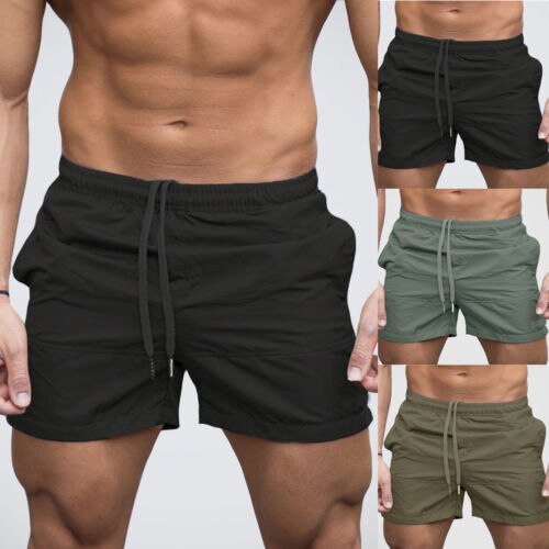 Hommes Shorts décontracté été hommes hommes couleur unie pantalons courts bas Jogging coton pantalon de survêtement pantalon d'entraînement de gymnastique